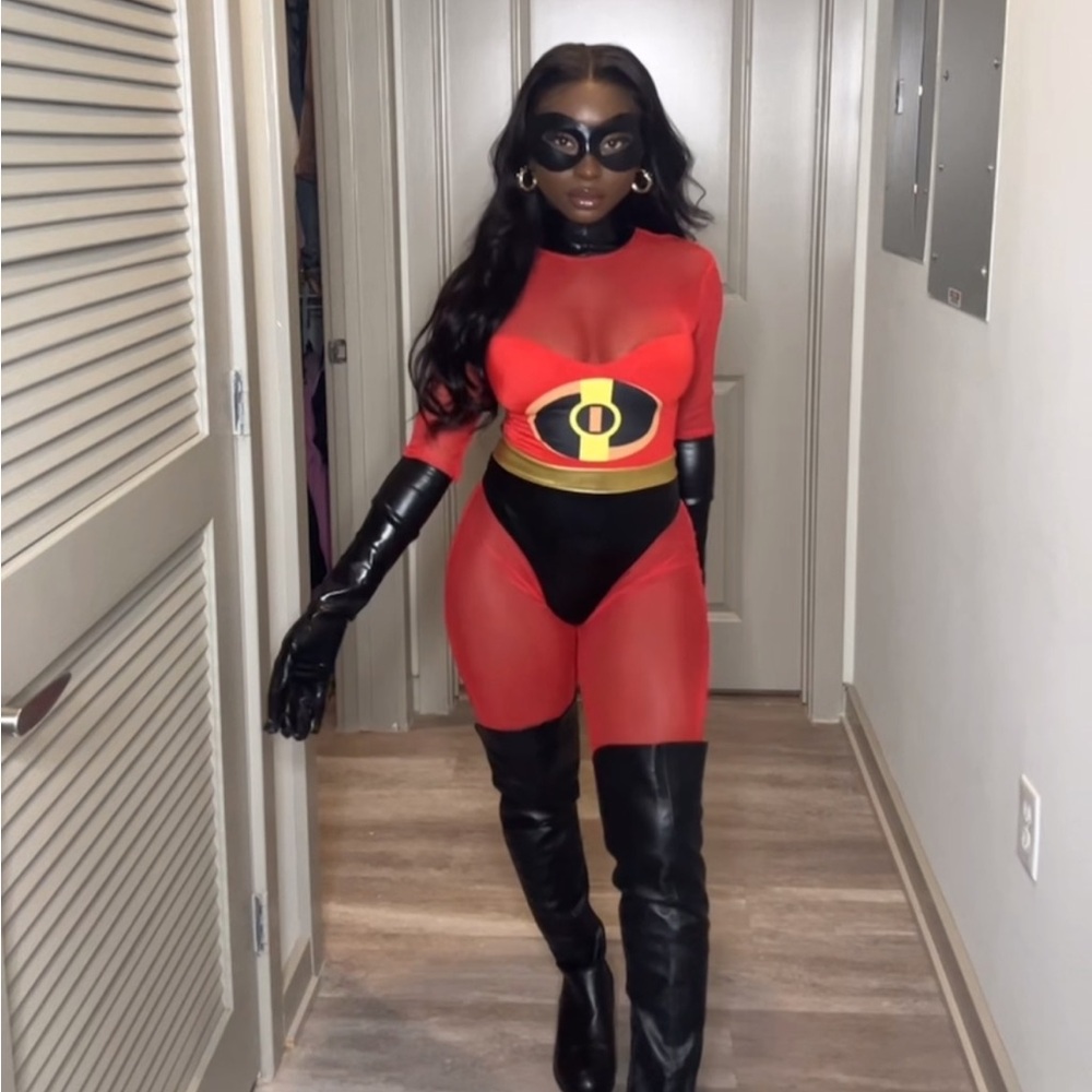 Mrs.Incredible Sexy Costume- Fashion Nova